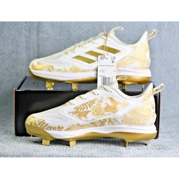 New! Size: 7.5 Women | RARE EDITION | Adidas Adizero PureHustle Softball |IG3478 - Picture 2 of 16